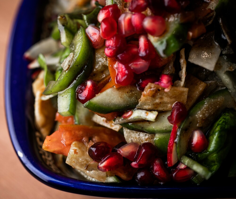 سلطة فتوش/ fattoush salad